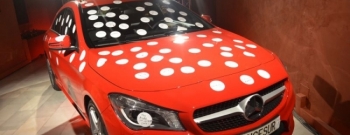 Un Mercedes-Benz CLA lleno de lunares