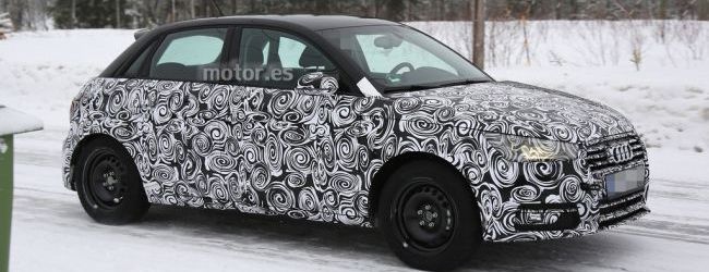 Audi A1 2015, fotos espía del facelift