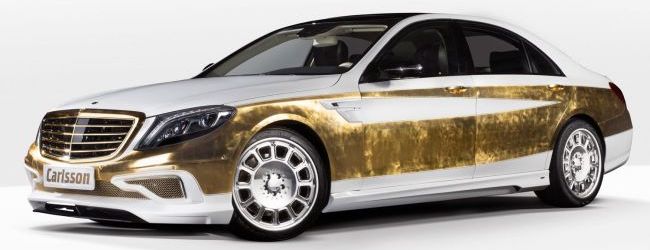 Mercedes Clase S CS50 Versailles Edition, un baño de oro firmado por Carlsson