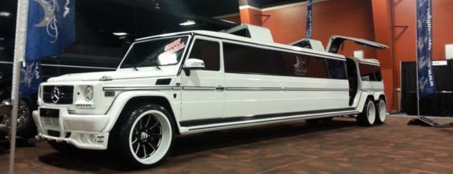 ¿Sacrilegio? Mercedes Clase G convertido en limusina 6x6