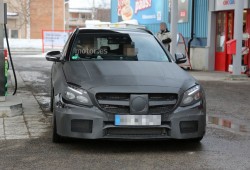Foto principal Mercedes C 63 AMG Estate 2015, primeras fotos espía Foto noticia