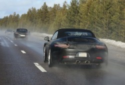 Foto principal Porsche 911 Cabrio 2015: fotos espía del restyling Foto noticia
